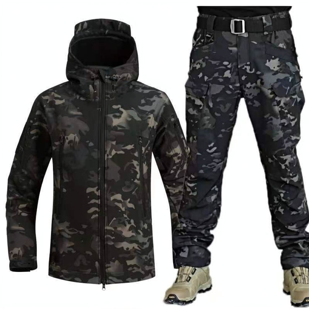 Winter Camouflage Softshell Su - đánh giá và giá Outdoor Sport Jacket Men