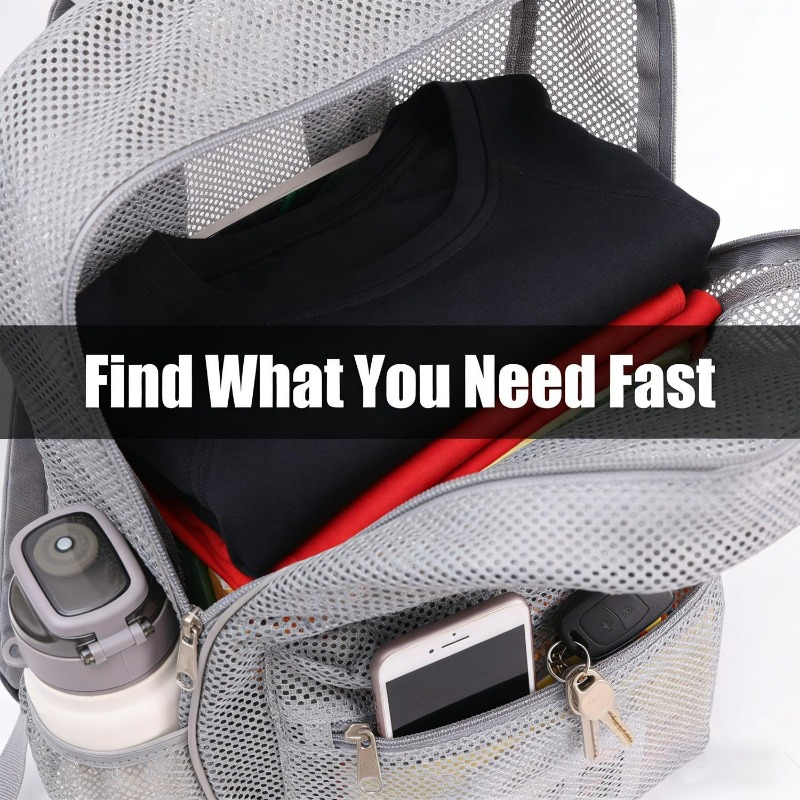 Breathable Mesh Backpack Light - đánh giá và giá Outdoor Sport Bag