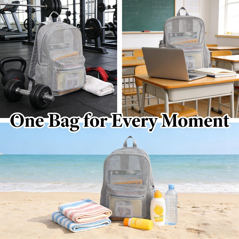 Breathable Mesh Backpack Light - đánh giá và giá Outdoor Sport Bag
