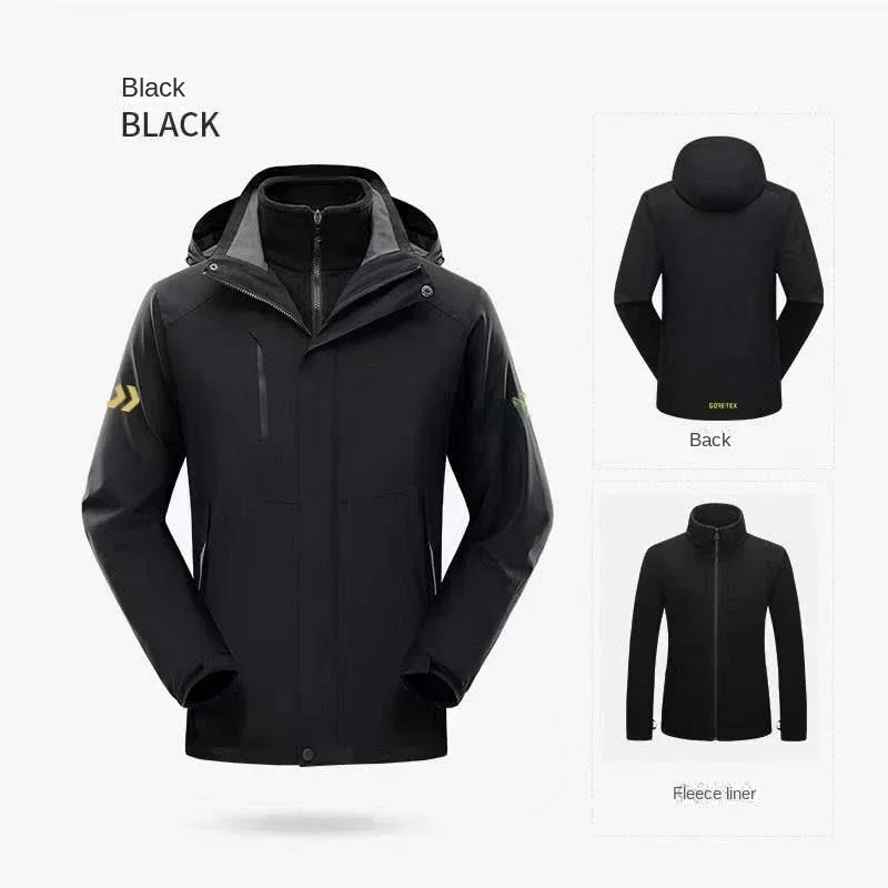 Thick Fishing Clothes Set Wint - đánh giá và giá Outdoor Sport Jacket Men