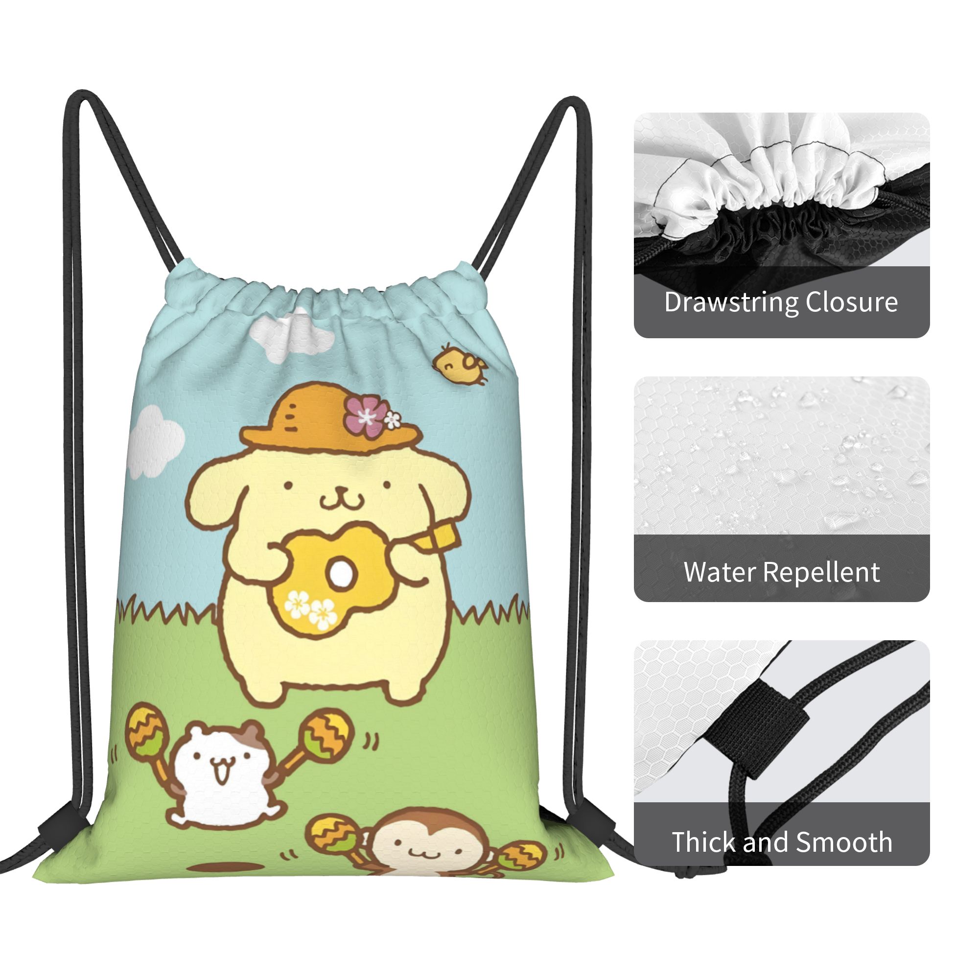 Custom P-Pompompurines Drawstr - đánh giá và giá Outdoor Sport Backpack