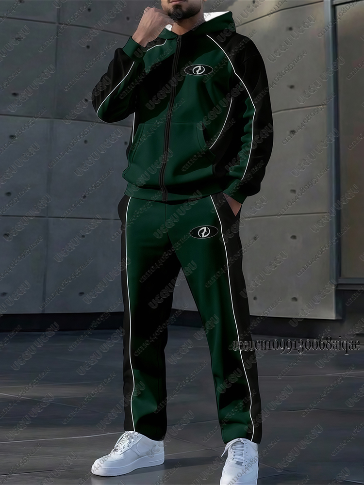 Autumn Winter New Men Tracksui - đánh giá và giá Outdoor Sports Outfit