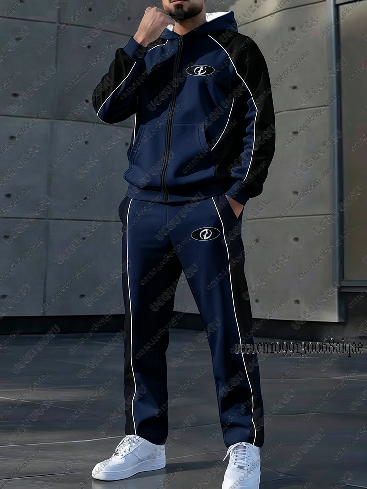 Autumn Winter New Men Tracksui - đánh giá và giá Outdoor Sports Outfit