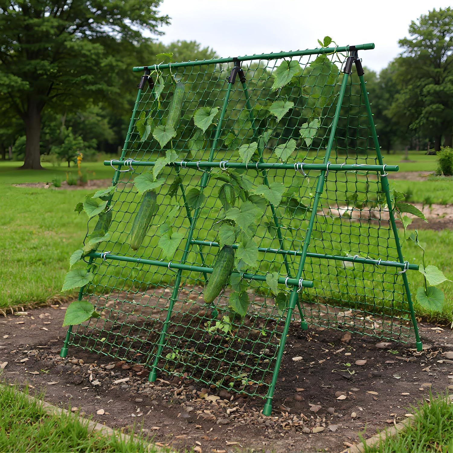 Cucumber Trellis, 4 ft x 4 ft  - đánh giá và giá Outdoor Sports Net