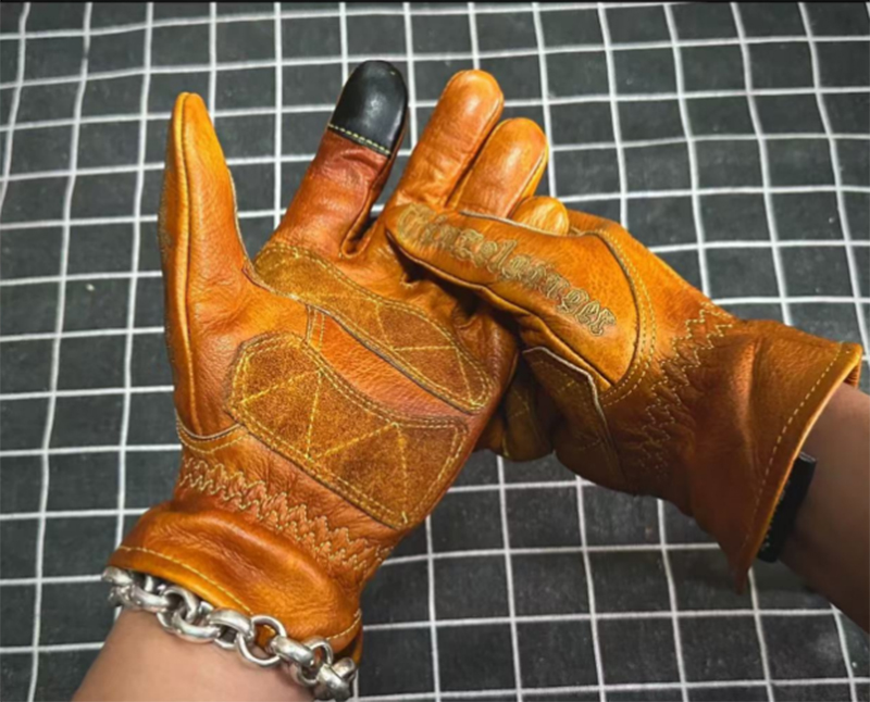 Handmade Genuine Leather Retro - đánh giá và giá Horse Riding Glove