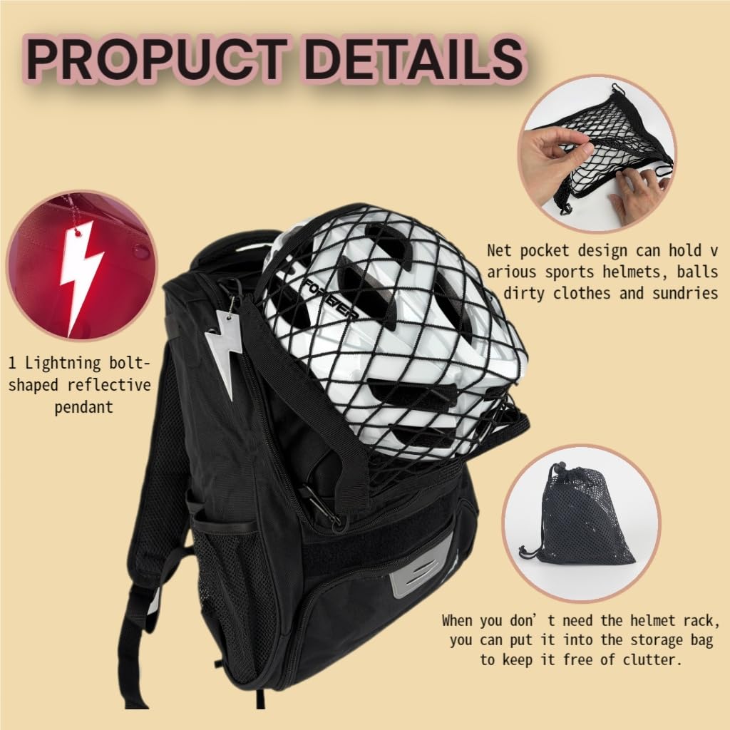 Sports Backpack Helmet Hanger  - đánh giá và giá Outdoor Sports Net